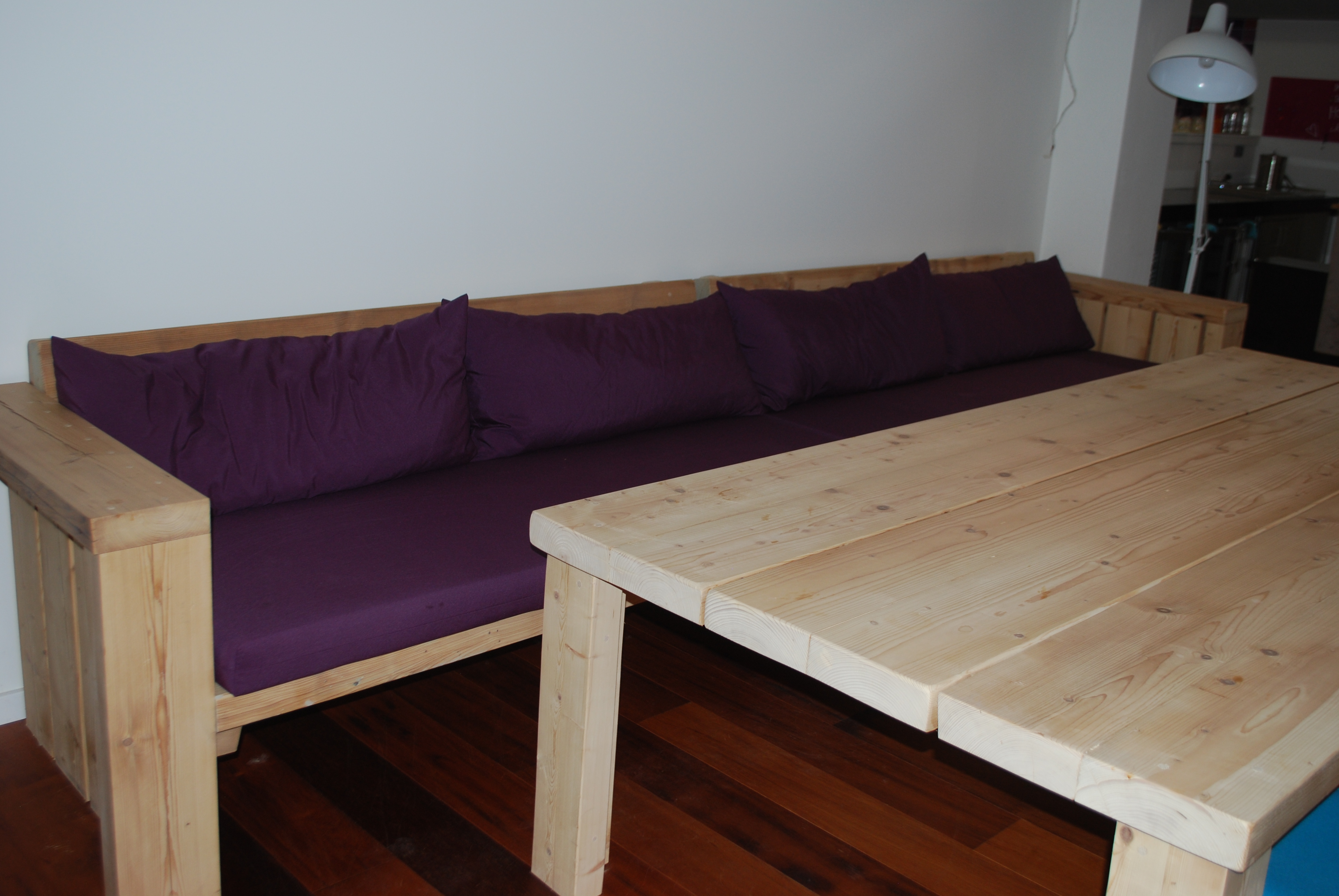 Houten Hoekbank Voor Binnen Steigerhout bankjes stoelen jorg`s houten meubelen Lounge hoekbank Houten Hoekbank Voor Binnen Steigerhout bankjes stoelen jorg`s houten meubelen Lounge hoekbank